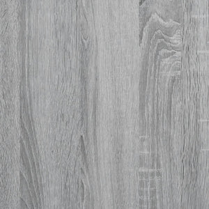 Libreria Grigio Sonoma 102x30x141,5 cm in Legno Multistrato