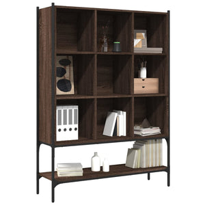 Libreria Rovere Marrone 102x30x141,5 cm in Legno Multistrato