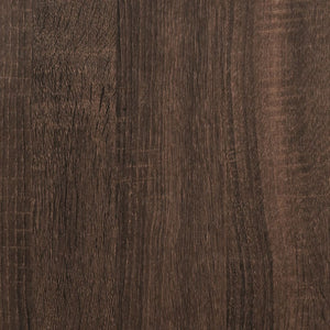 Libreria Rovere Marrone 102x30x141,5 cm in Legno Multistrato